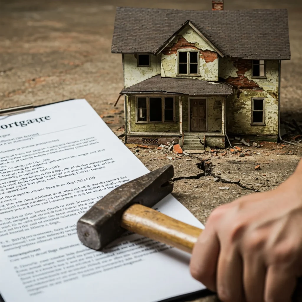 Mortgage for home with foundation problems