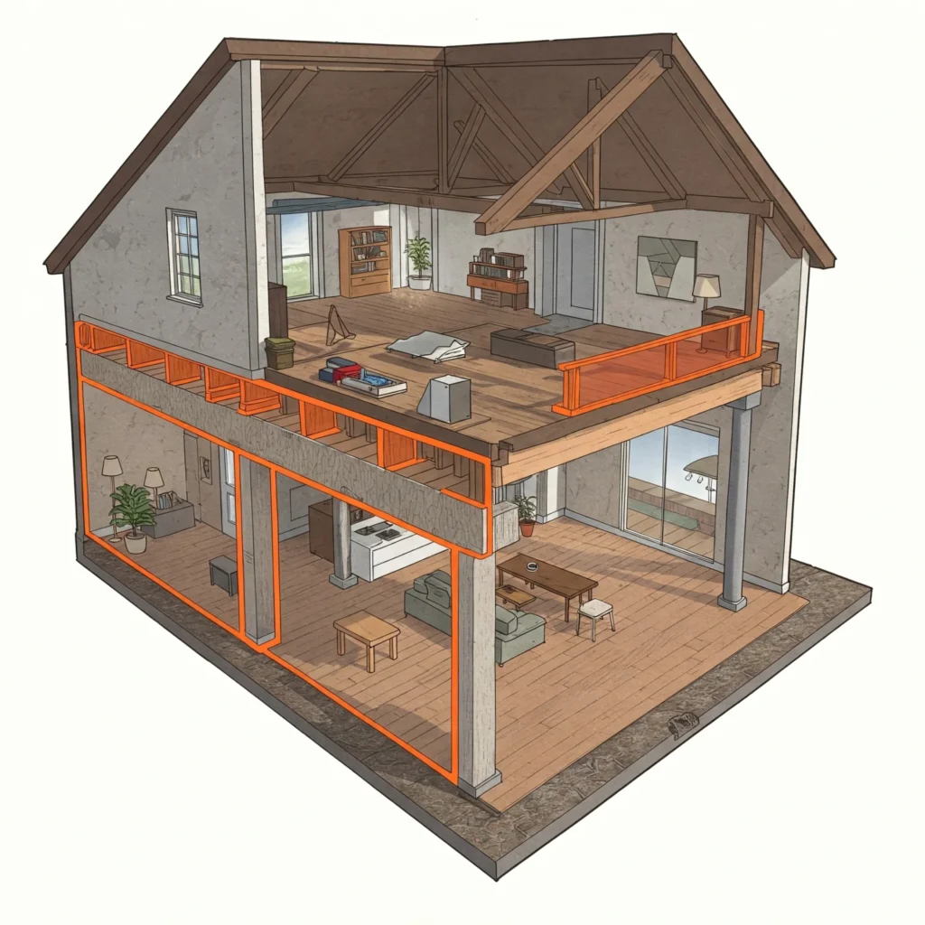 load-bearing wall