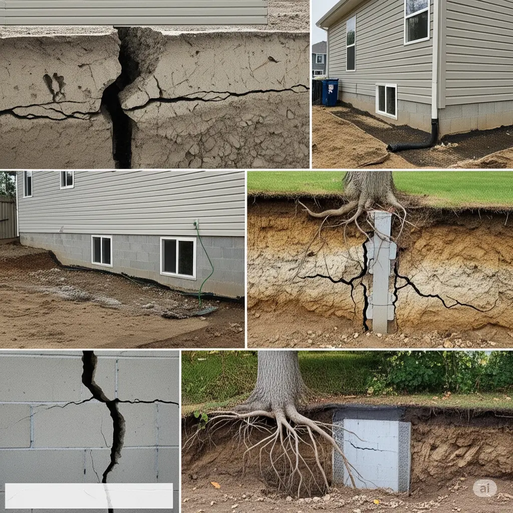 Foundation crack repair