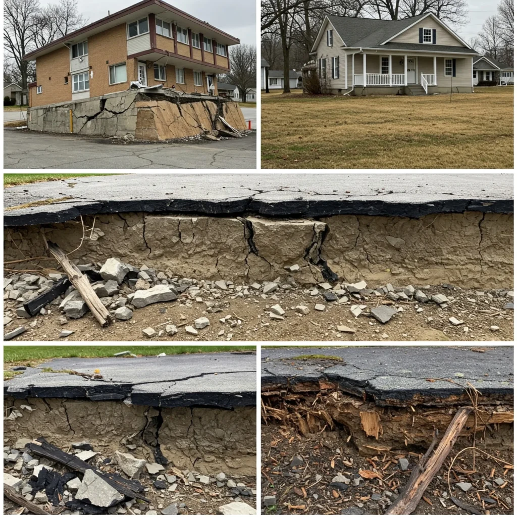 signs of serious foundation damage