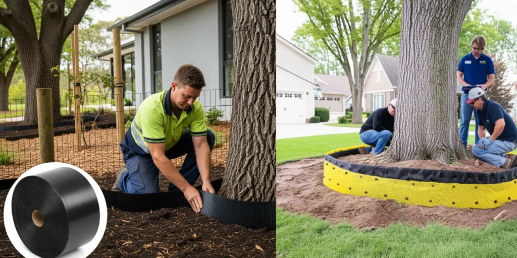 Physical root barriers vs bio Root barrier
