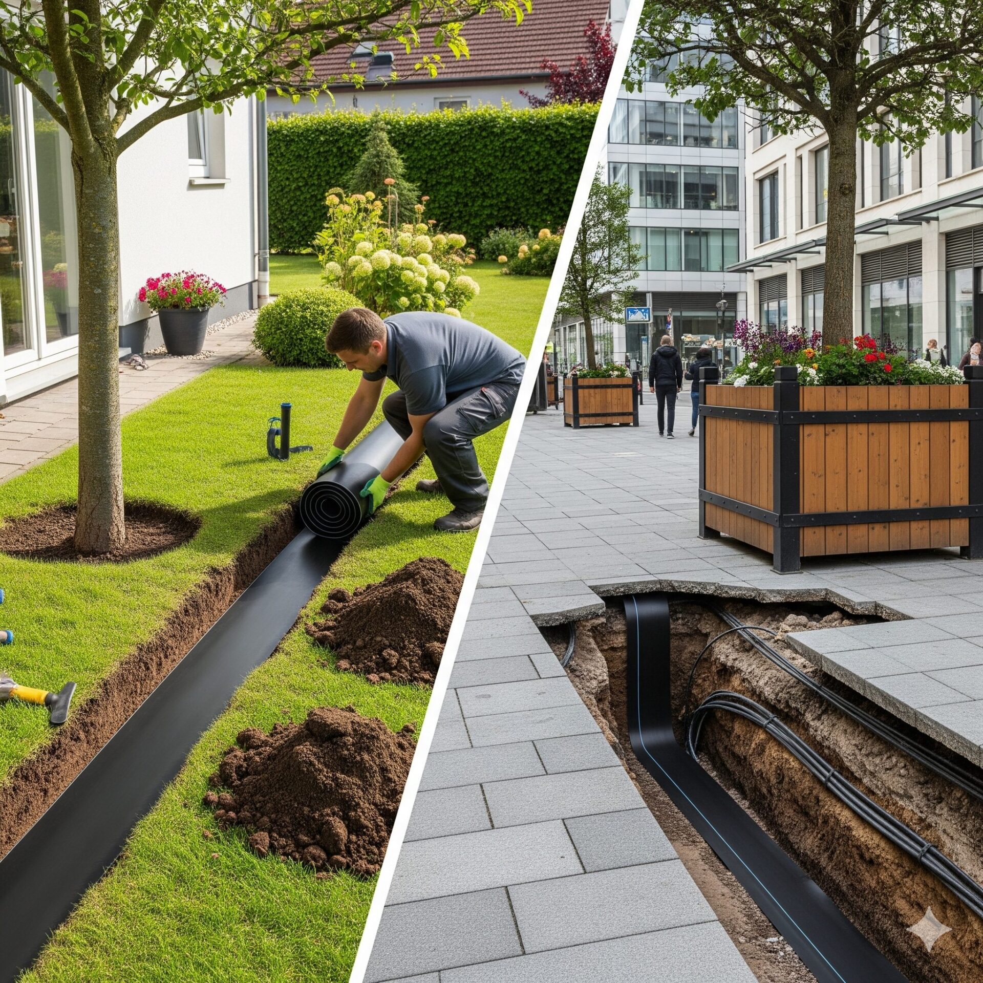 Applications of HDPE Root Barriers