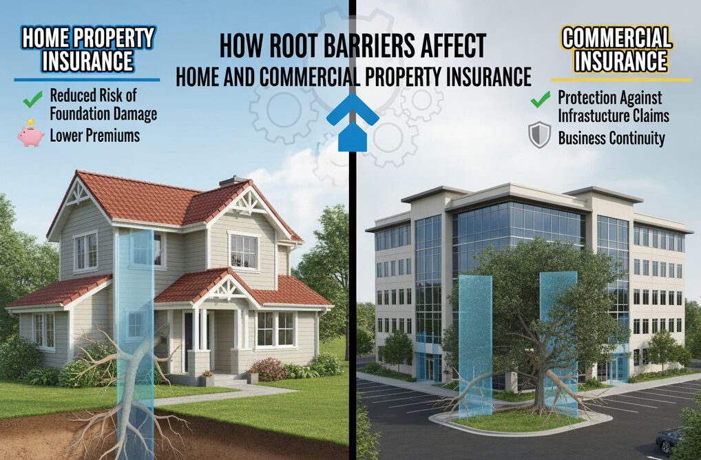 How Root Barriers Affect Home and Commercial Property Insurance