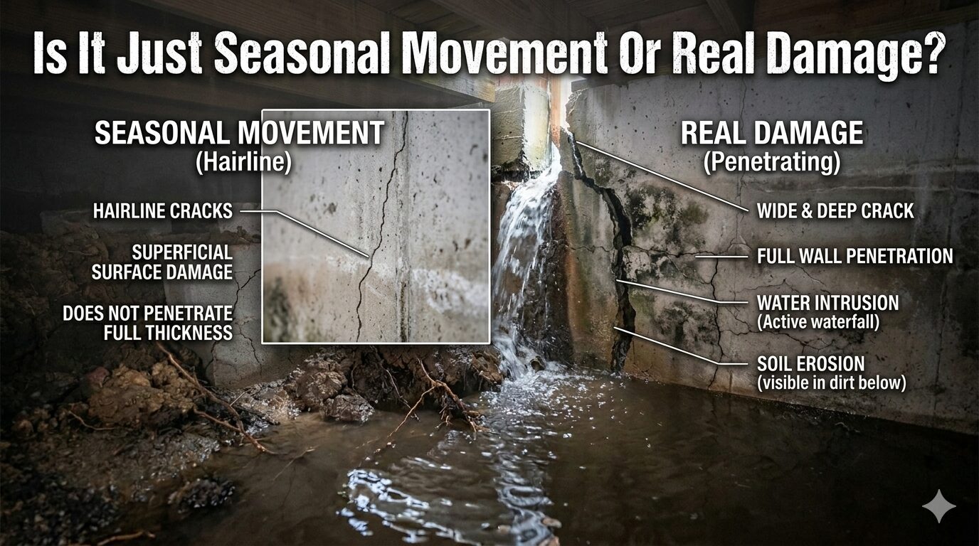 Is It Just Seasonal Movement Or Real Damage?