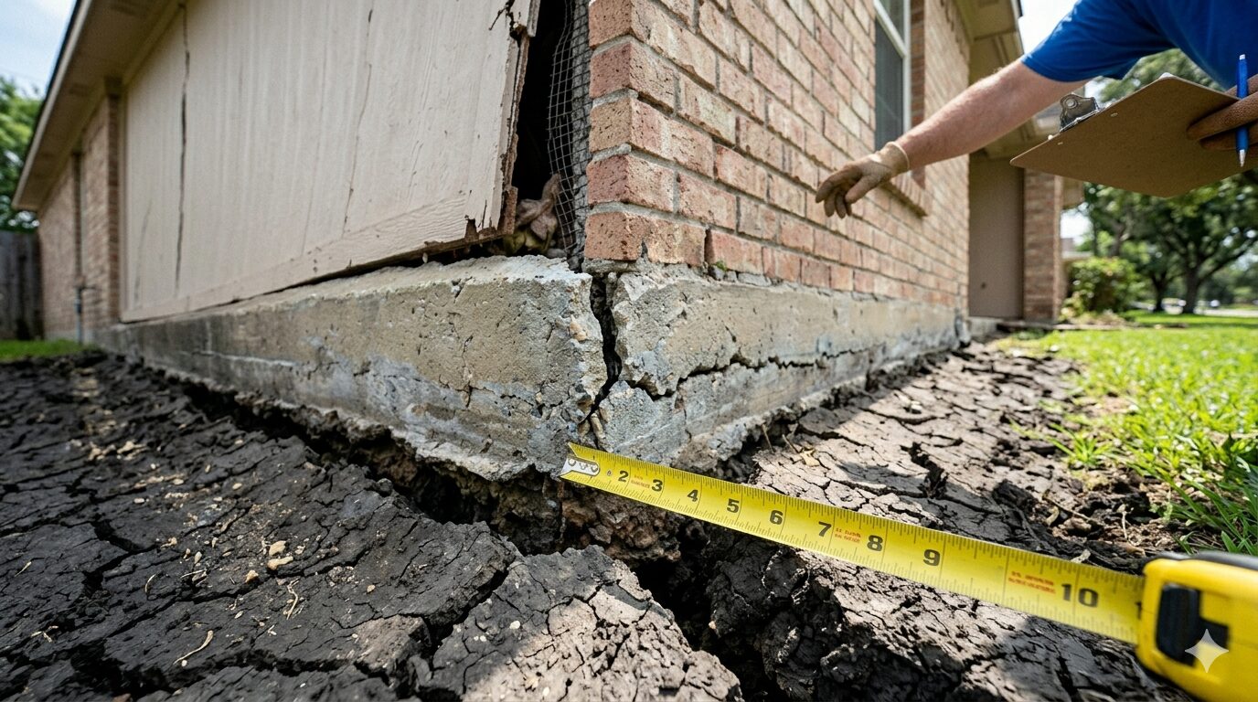 houston clay soil foundation damage