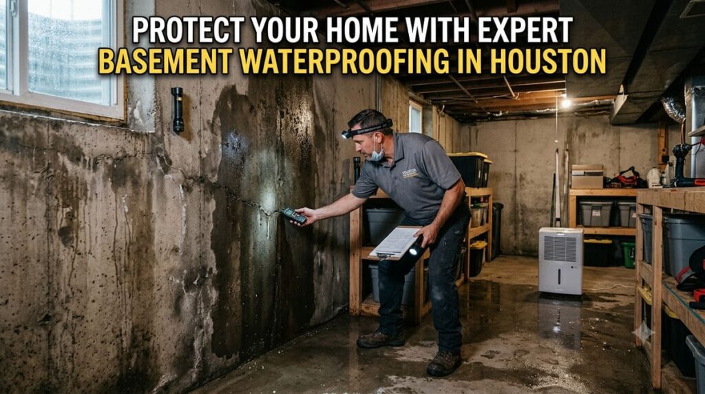 Basement Waterproofing Houston: Stop Leaks Before They Destroy Your Foundation